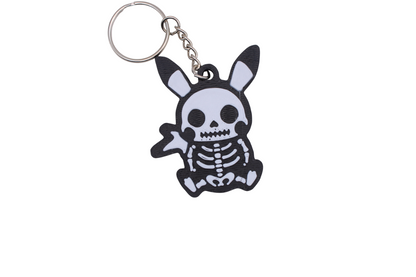 Pikachu Sitting Skelli Keychain