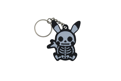 Pikachu Sitting Skelli Keychain