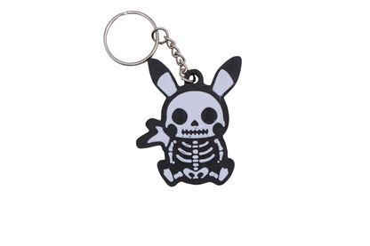 Pikachu Sitting Skelli Keychain