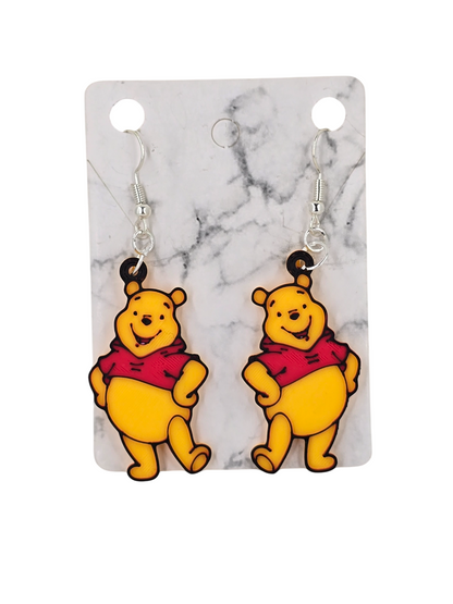 Winnie the Pooh Earrings 7 Styles!