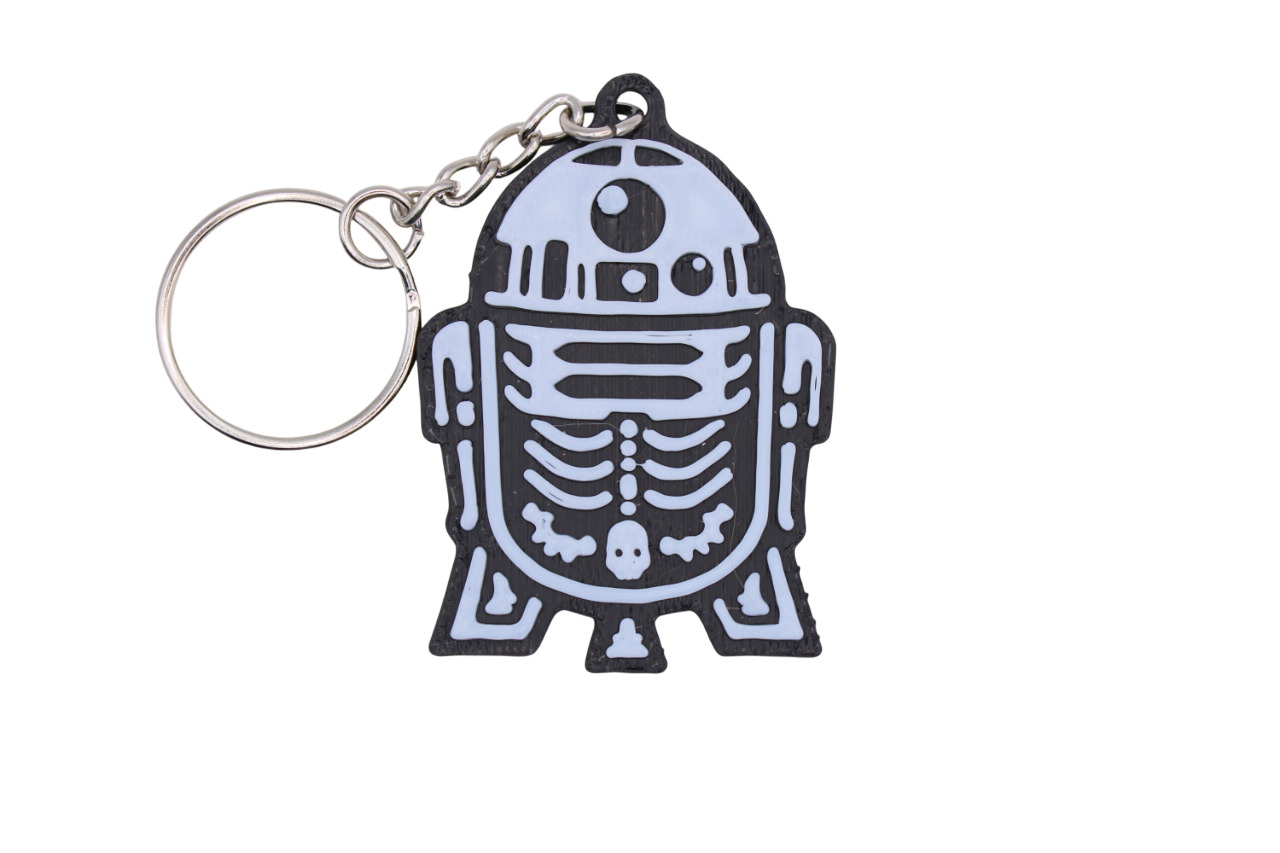 R2D2 Skelli Keychain