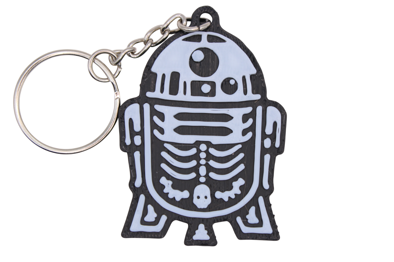 R2D2 Skelli Keychain