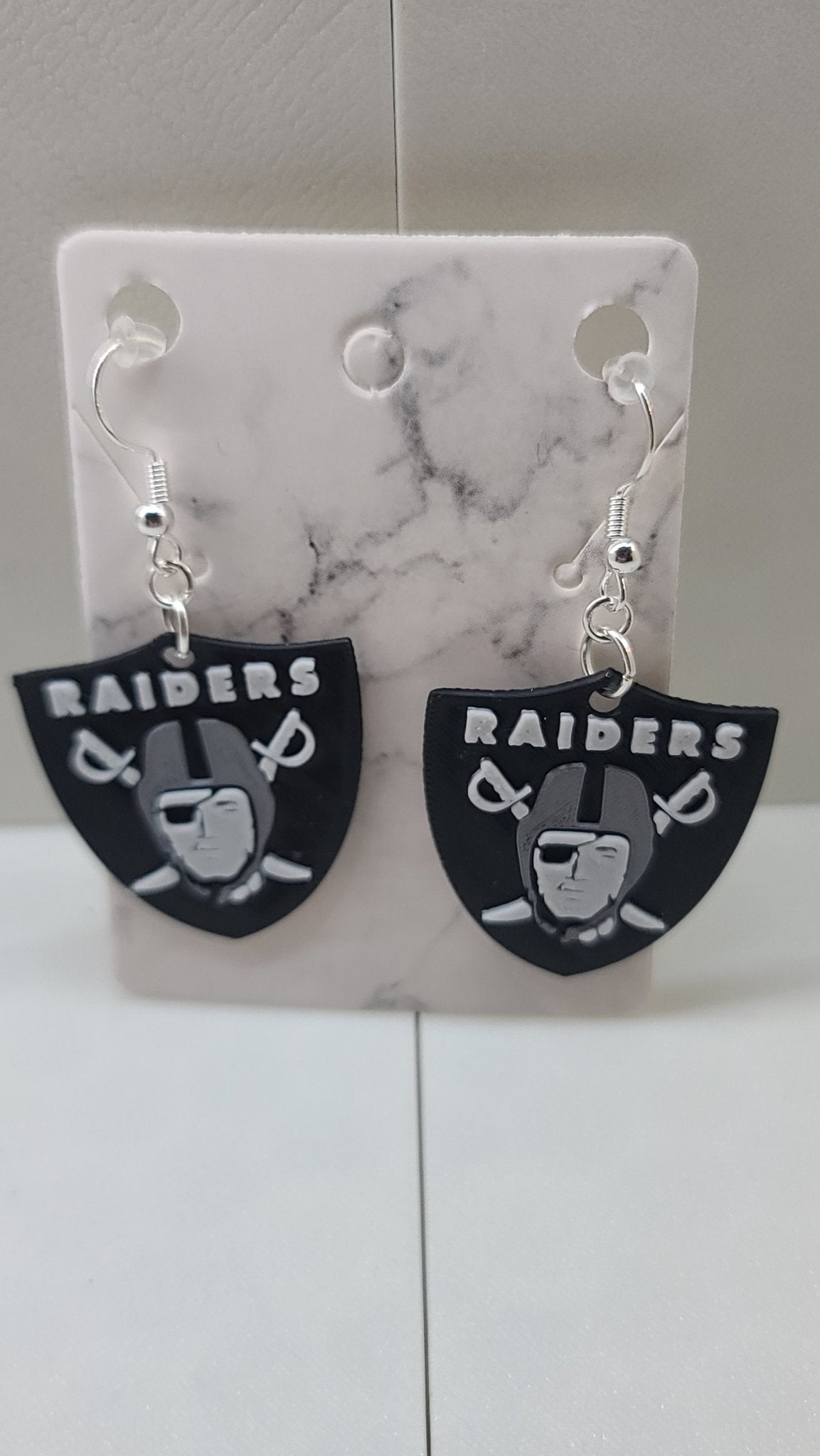 Raider Hanging Earrings - Erratically Eccentric Creations