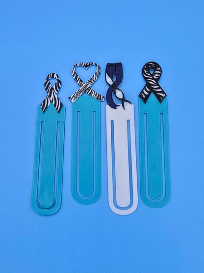 Rare Disease Bookmarks - 3D Printed - Erratically Eccentric Creations