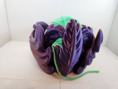 Raven Yarn Bowl 3D Printed - Erratically Eccentric Creations