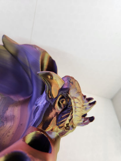 Raven Yarn Bowl 3D Printed - Erratically Eccentric Creations