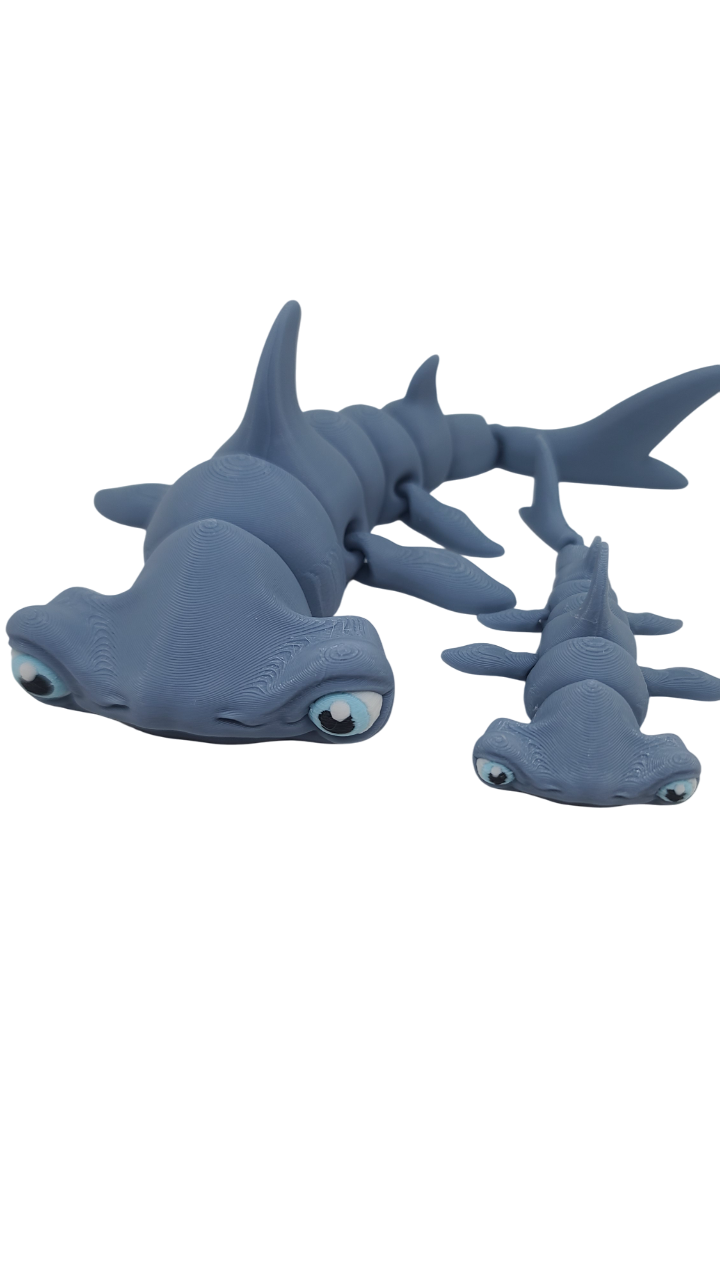 Hammer Head Shark Multi-Colored - 2 sizes