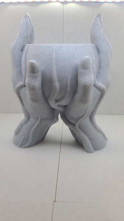 Round Hand Vase - Erratically Eccentric Creations