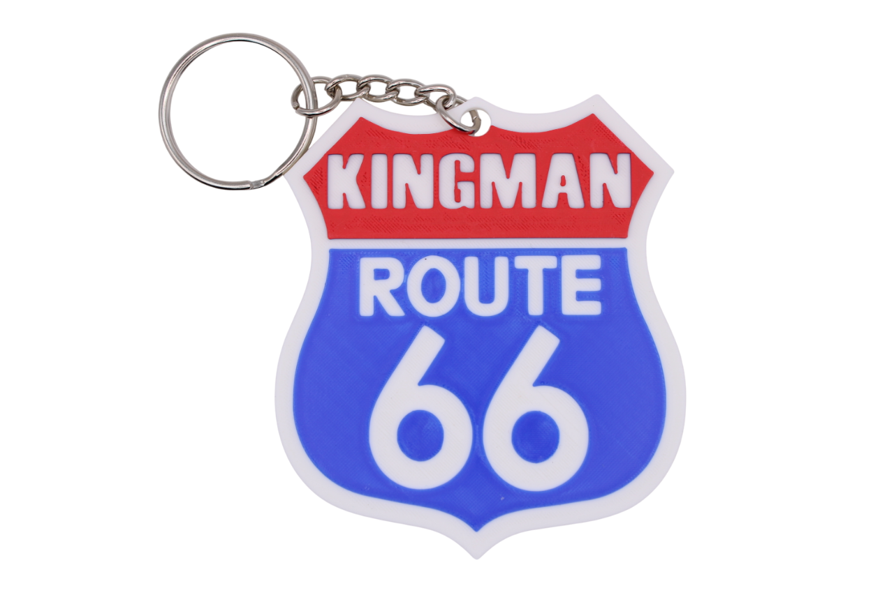 Kingman Route 66 Keychain