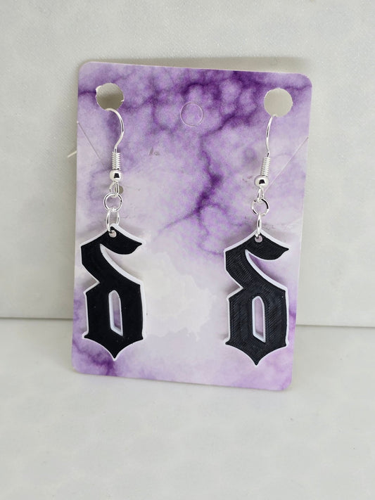 Shinedown Earrings - Erratically Eccentric Creations