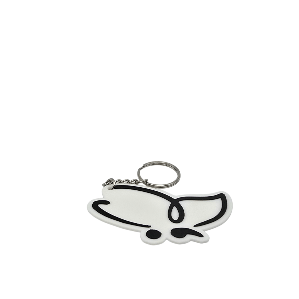 Simple Butterfly Semicolon Keychain - Erratically Eccentric Creations