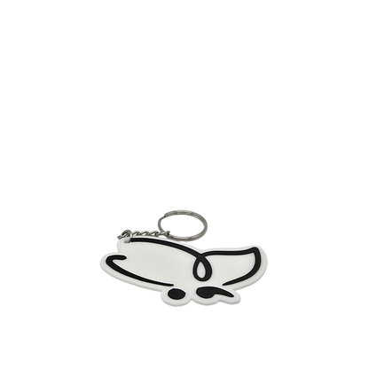 Simple Butterfly Semicolon Keychain - Erratically Eccentric Creations