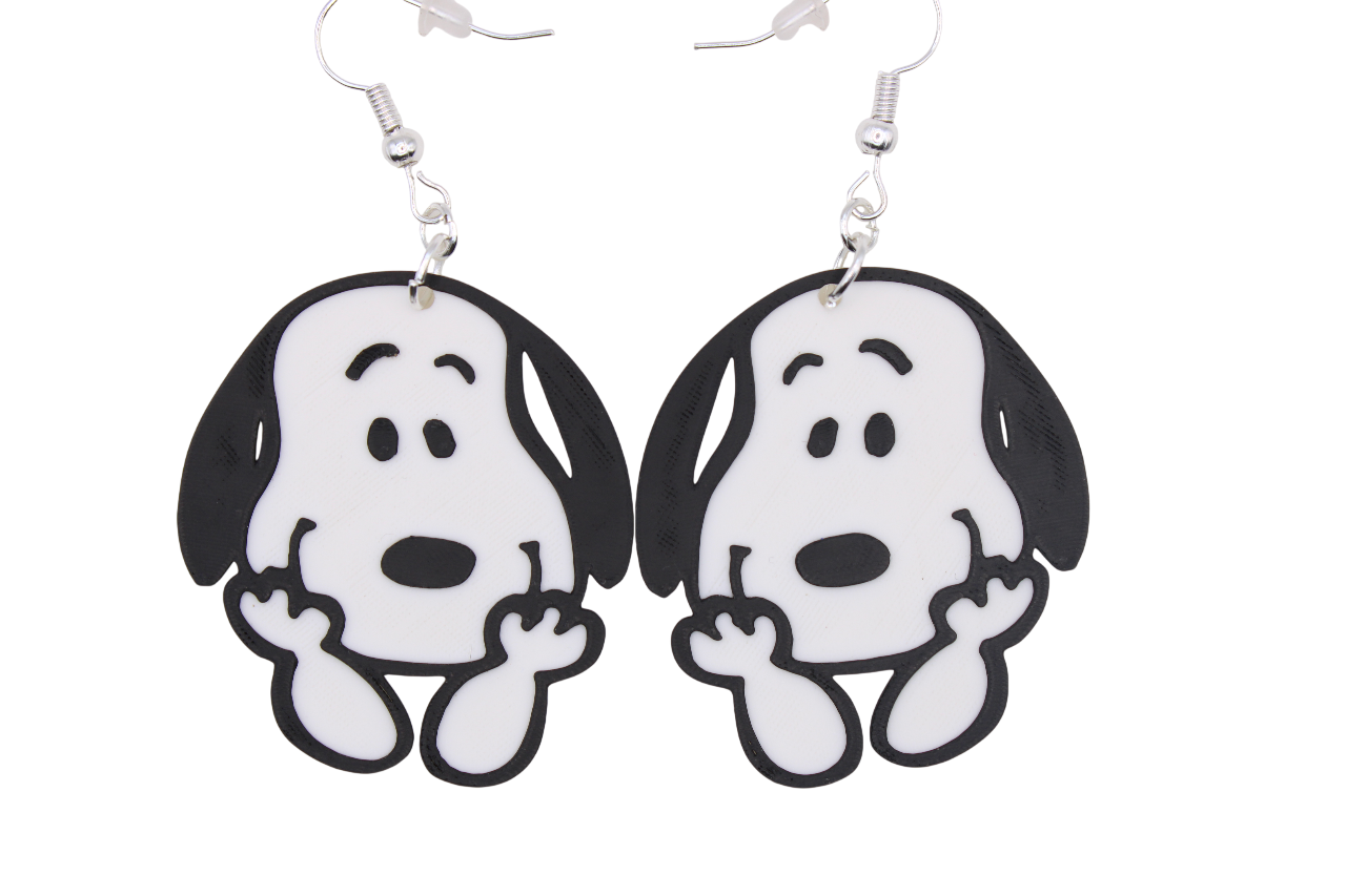 The Peanuts Pumpkins & Phantoms Collection – 3D Printed Halloween Earrings