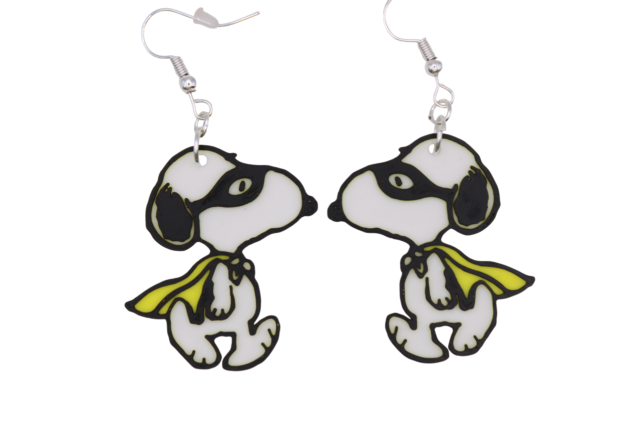 The Peanuts Pumpkins & Phantoms Collection – 3D Printed Halloween Earrings