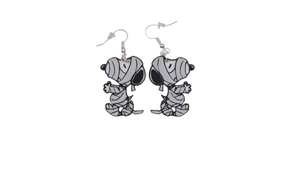 The Peanuts Pumpkins & Phantoms Collection – 3D Printed Halloween Earrings