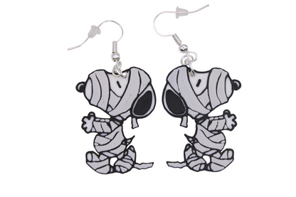 The Peanuts Pumpkins & Phantoms Collection – 3D Printed Halloween Earrings