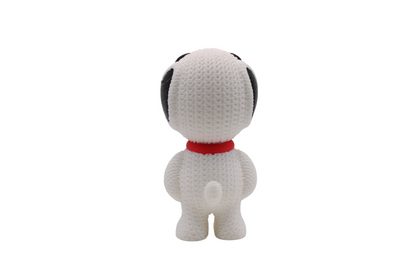 Snoopy Knitted Figurine 3D Printed (not actually knitted)