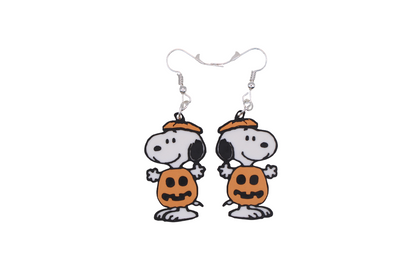 The Peanuts Pumpkins & Phantoms Collection – 3D Printed Halloween Earrings