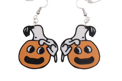 The Peanuts Pumpkins & Phantoms Collection – 3D Printed Halloween Earrings
