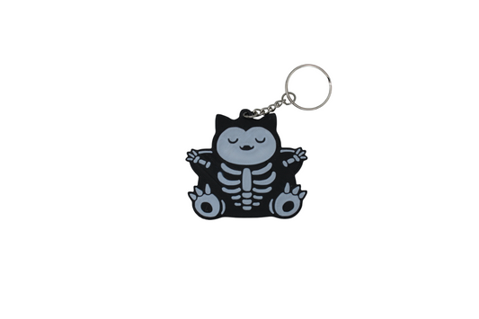 Snorlax Skelli Keychain