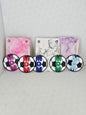 Mom Soccer Ball Dangle Earrings