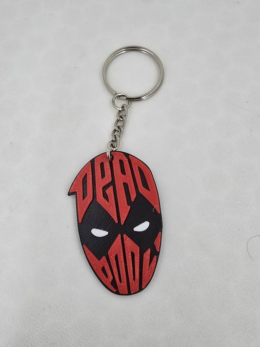 Spiderman, Venom, or Deadpool Keychain - Erratically Eccentric Creations