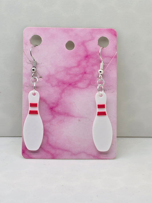 Bowling Pin Earrings