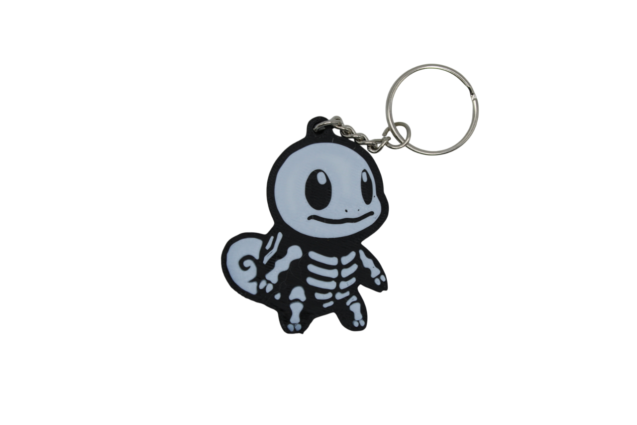 Squitle Skelli Keychain