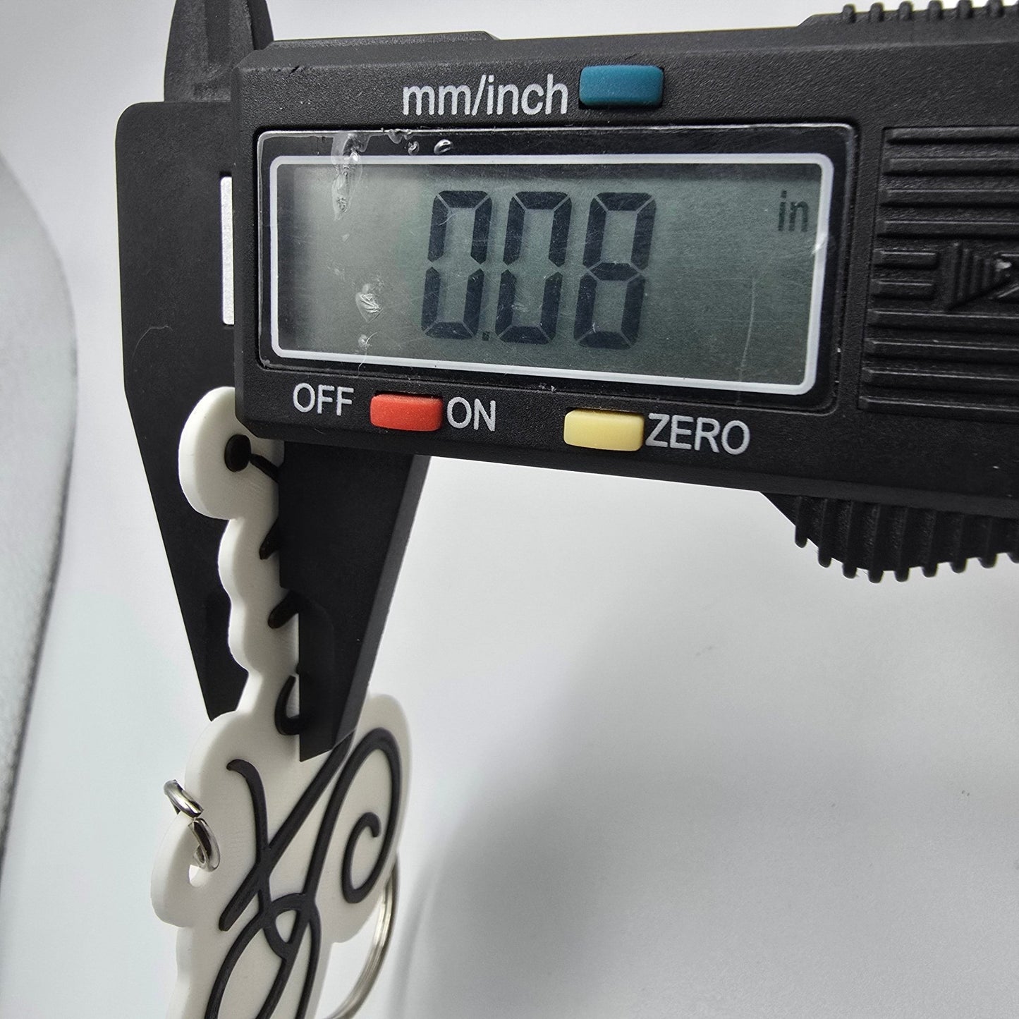 Stay Semicolon Keychain - Erratically Eccentric Creations