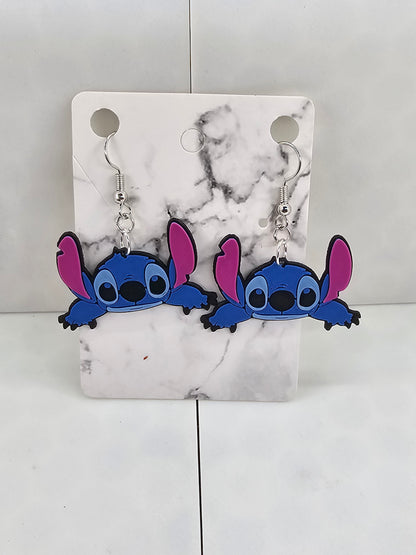 Stitch Earrings - 3D Printed Earrings!