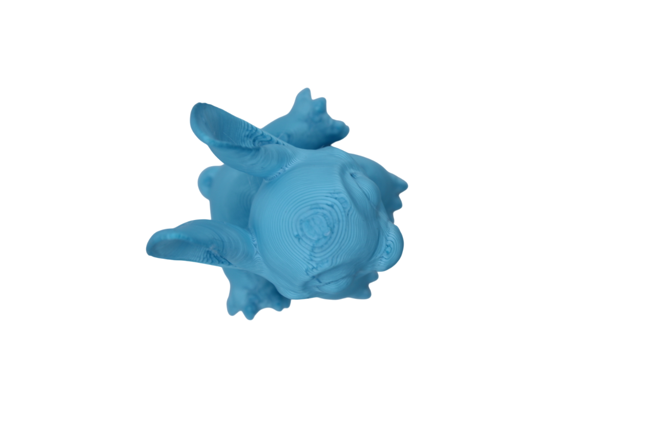 Stitch and Stitch Holding Heart Statues