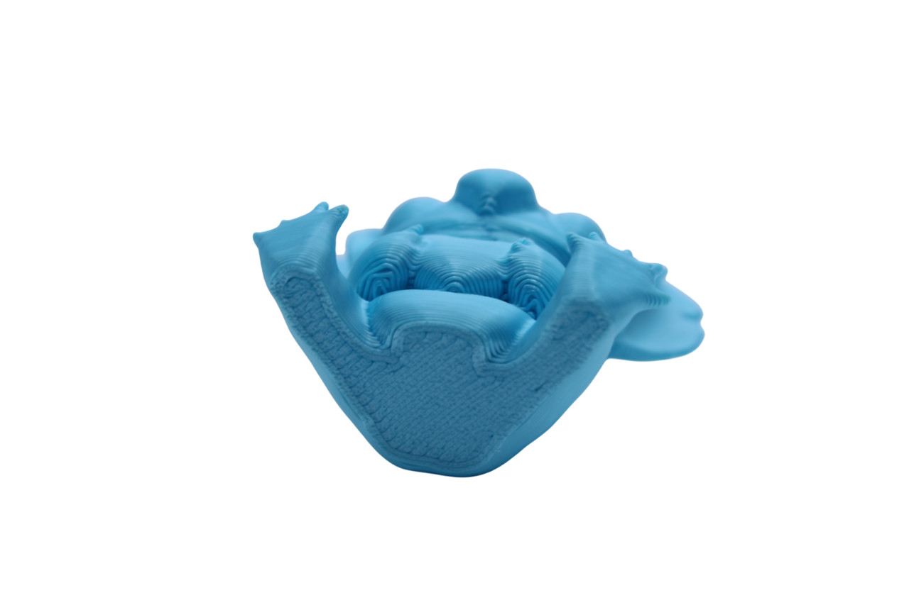 Stitch and Stitch Holding Heart Statues