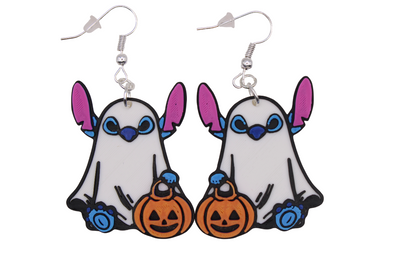 The Experiments in Disguise Collection – 3D Printed Stitch Ghost Earrings
