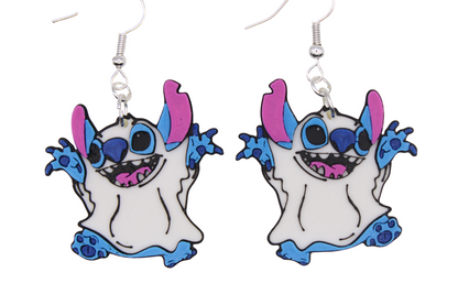 The Experiments in Disguise Collection – 3D Printed Stitch Ghost Earrings