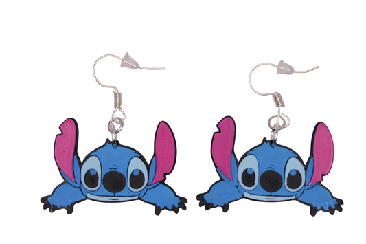 Stitch Earrings - 3D Printed Earrings!