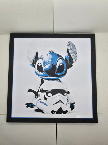 Stitch Storm Trooper Painting