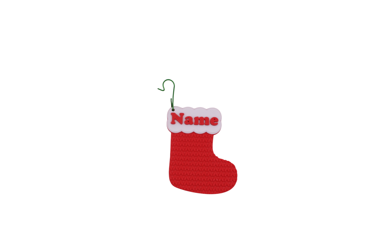 Stocking Ornament (customizable)