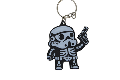 Storm Trooper Skelli Keychain