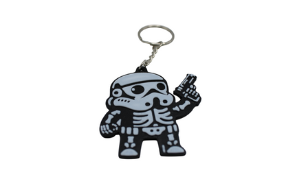 Storm Trooper Skelli Keychain