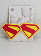 Superman Logo 2025 Earrings - Erratically Eccentric Creations