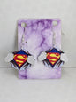 Superman Shirt Earrings