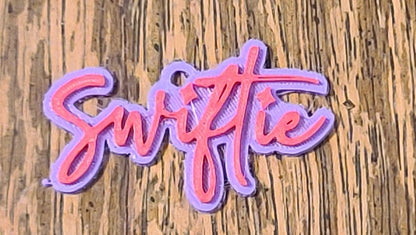 Swiftie Earrings Horizontal - Erratically Eccentric Creations