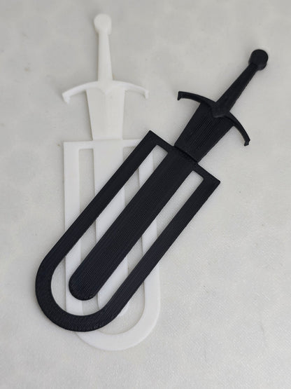 Sword bookmark - Erratically Eccentric Creations
