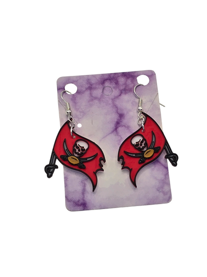 Tampa Bay Buccaneers Earrings