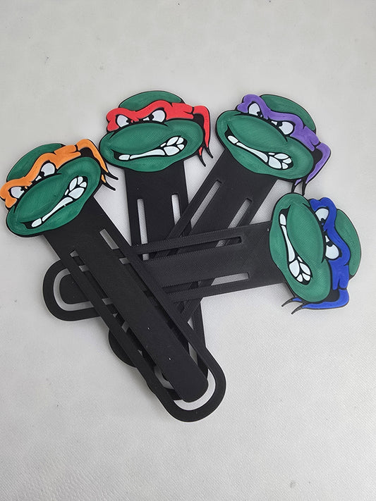 Ninja Turtle bookmarks