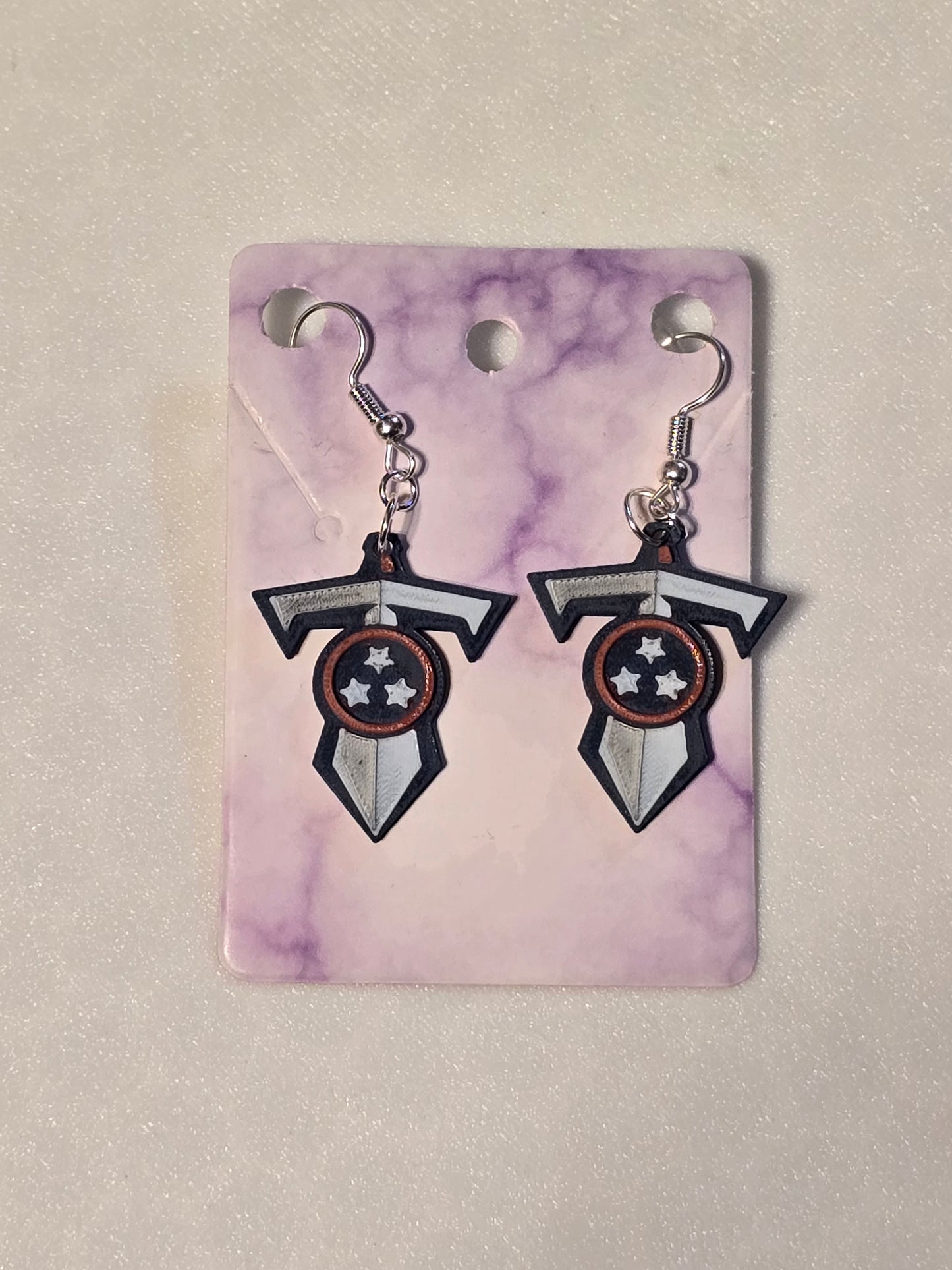 Tennessee Titans Sword Earrings