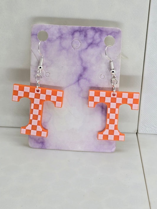 Tennessee vols T  Earrings
