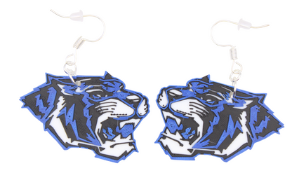 KA Tigers Mascot Earrings