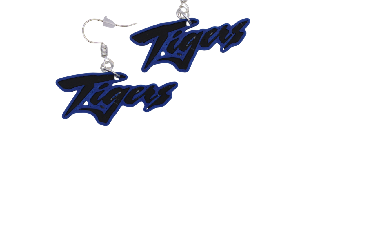 KA Tiger Logo Earrings