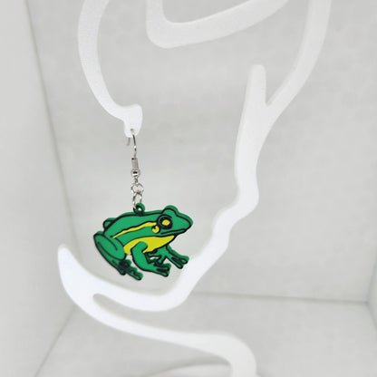 Toad Earrings - Erratically Eccentric Creations